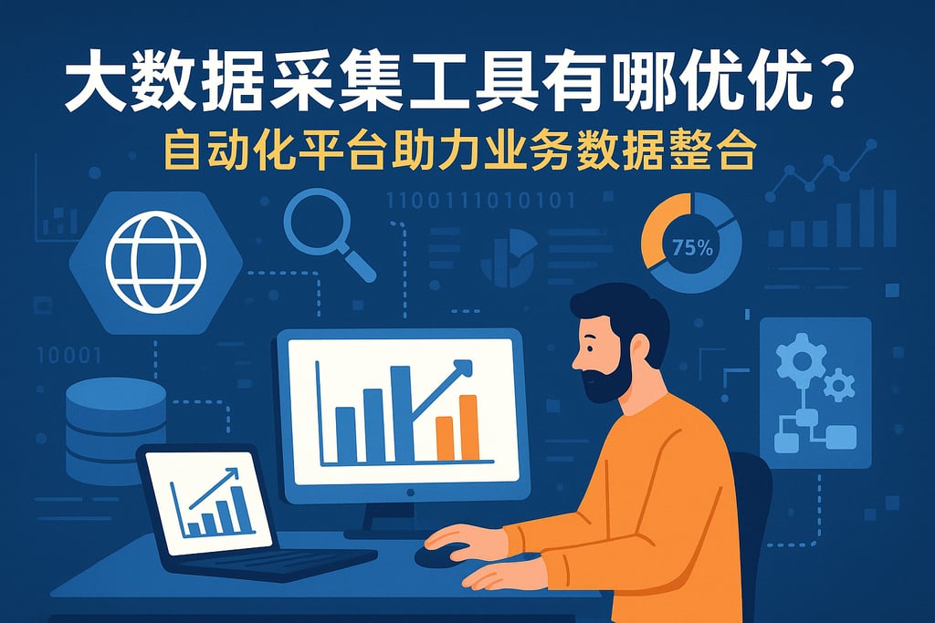 大数据采集工具有哪些优势？自动化平台助力业务数据整合