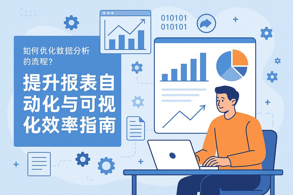 如何优化数据分析的流程？提升报表自动化与可视化效率指南