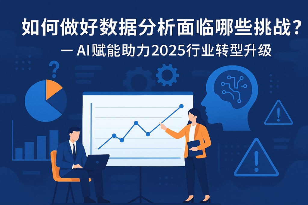如何做好数据分析面临哪些挑战？AI赋能助力2025行业转型升级