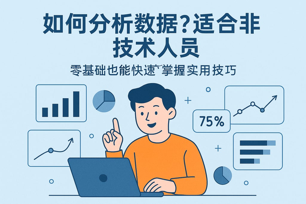 如何分析数据适合非技术人员？零基础也能快速掌握实用技巧