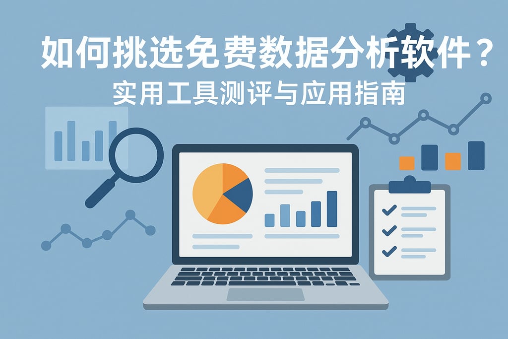 如何挑选免费数据分析软件？实用工具测评与应用指南