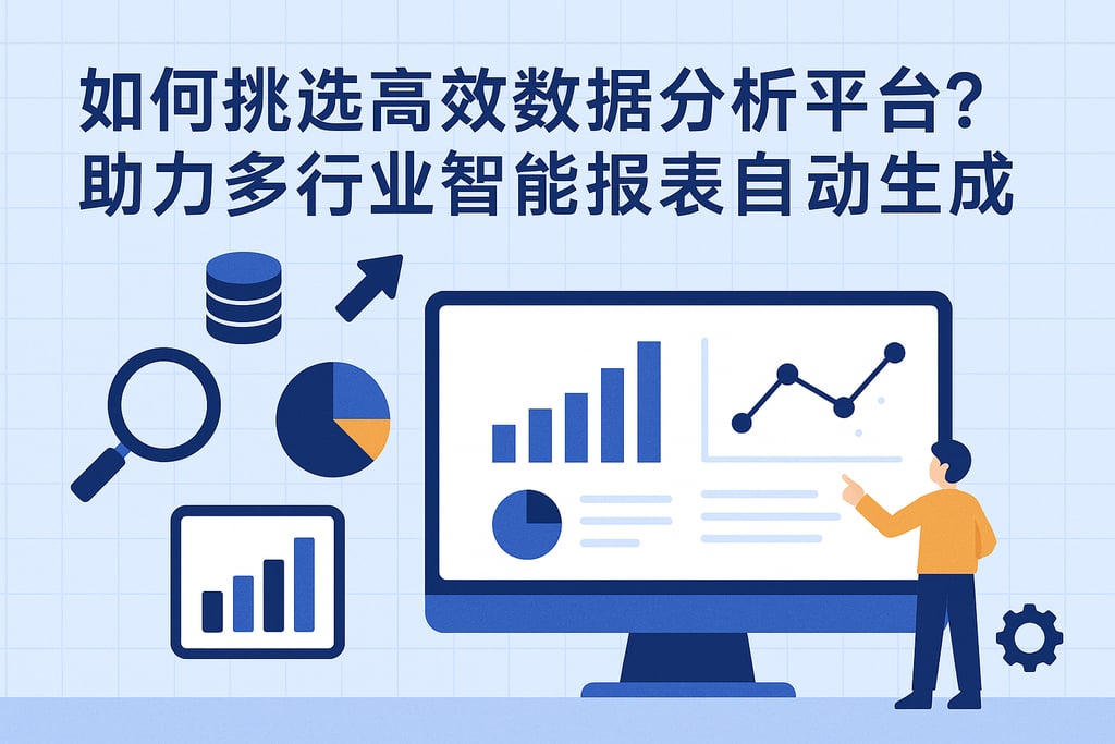 如何挑选高效数据分析平台？助力多行业智能报表自动生成