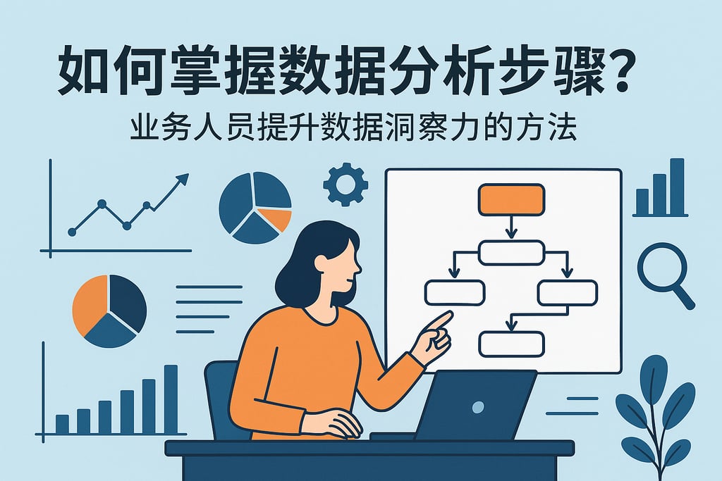 如何掌握数据分析步骤？业务人员提升数据洞察力的方法