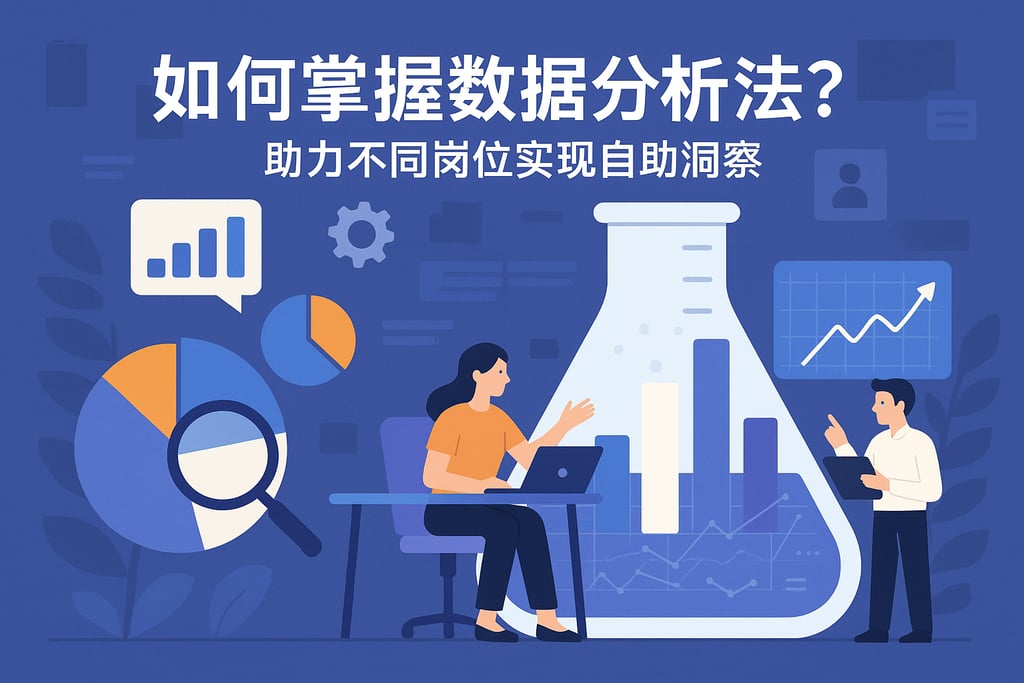 如何掌握数据分析法？助力不同岗位实现自助洞察