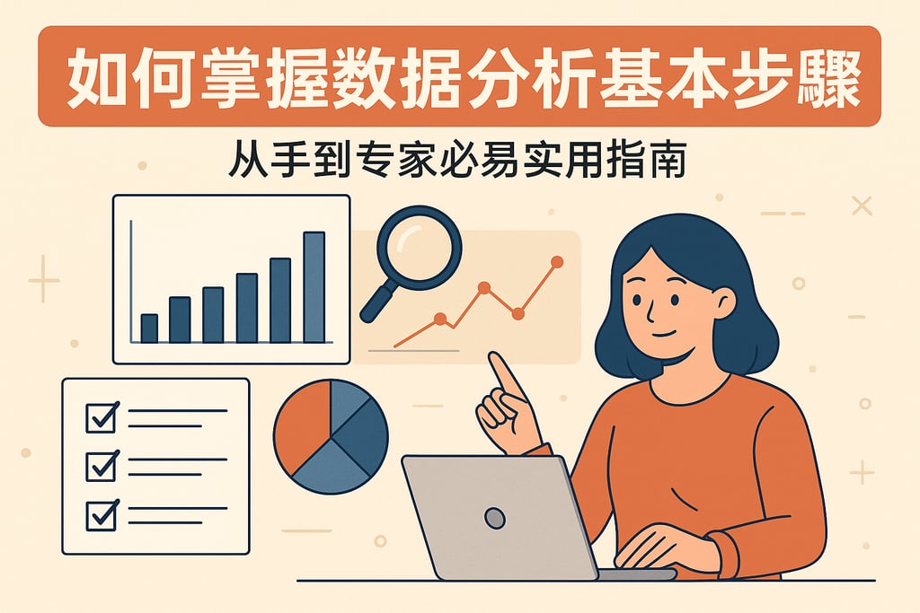 如何掌握数据分析的基本步骤？新手到专家必备实用指南