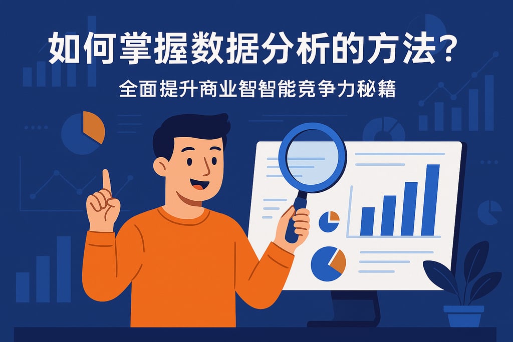 如何掌握数据分析的方法？全面提升商业智能竞争力秘籍