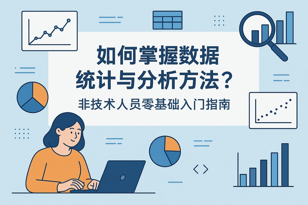 如何掌握数据统计与分析方法？非技术人员零基础入门指南