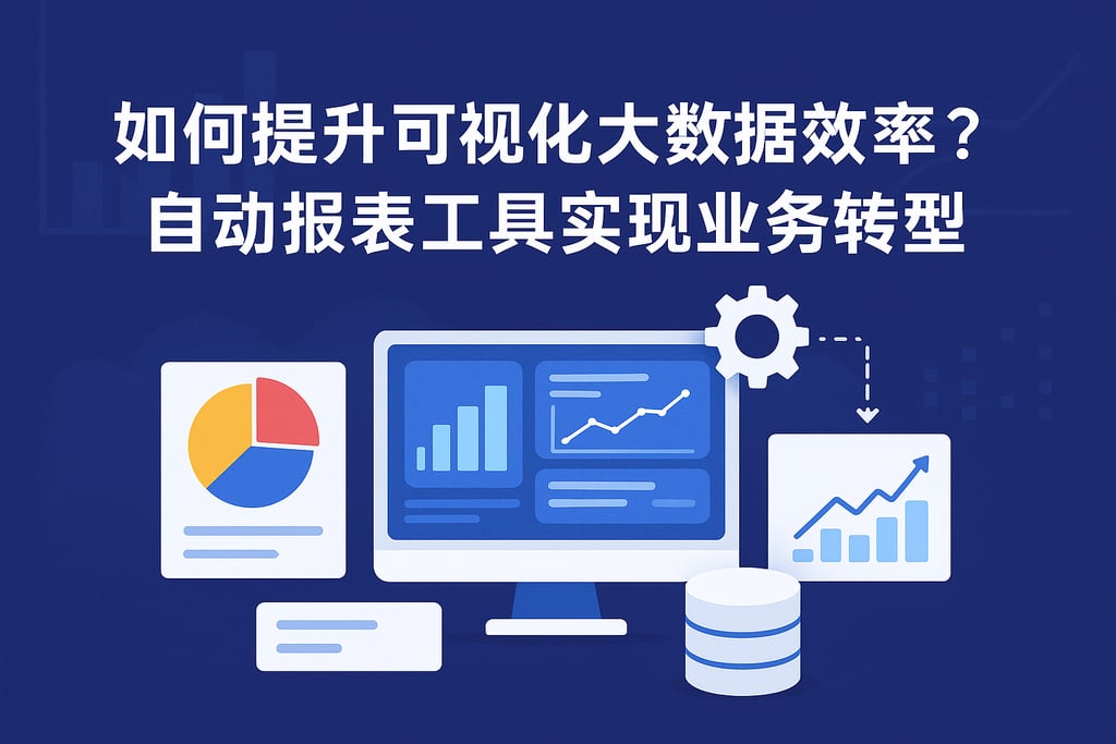 如何提升可视化大数据效率？自动报表工具实现业务转型