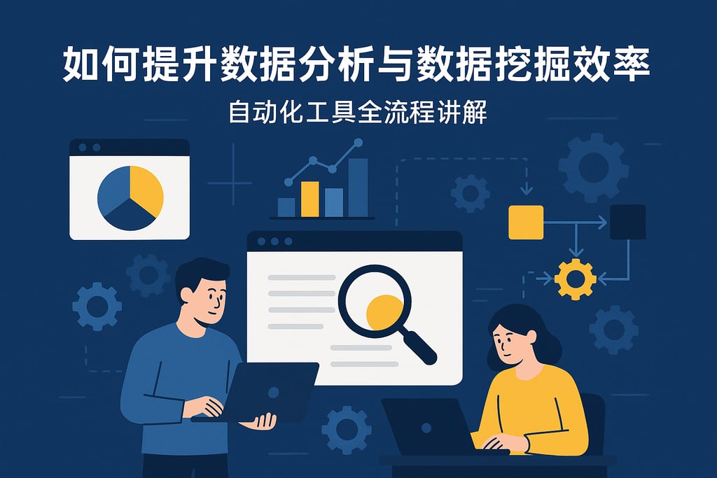 如何提升数据分析与数据挖掘效率？自动化工具全流程讲解
