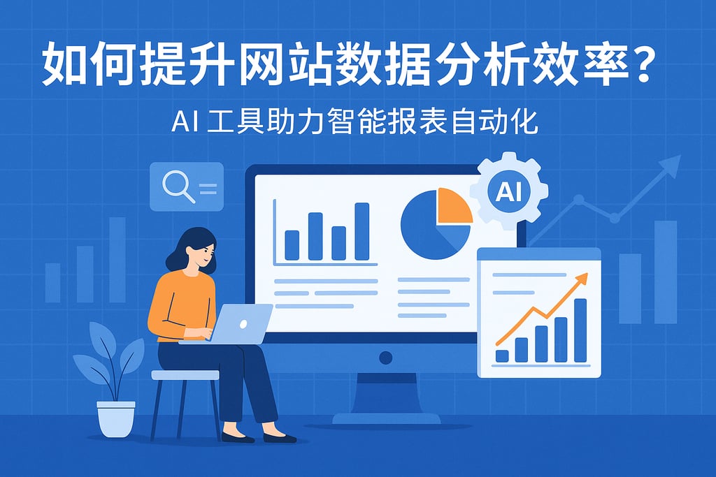 如何提升网站数据分析效率？AI工具助力智能报表自动化