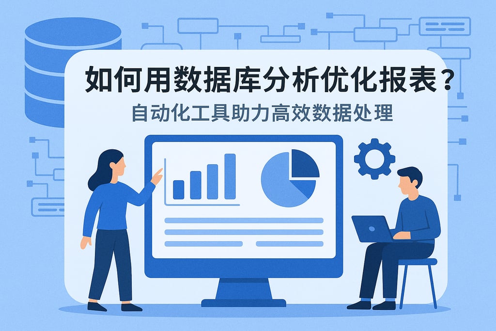 如何用数据库分析优化报表？自动化工具助力高效数据处理