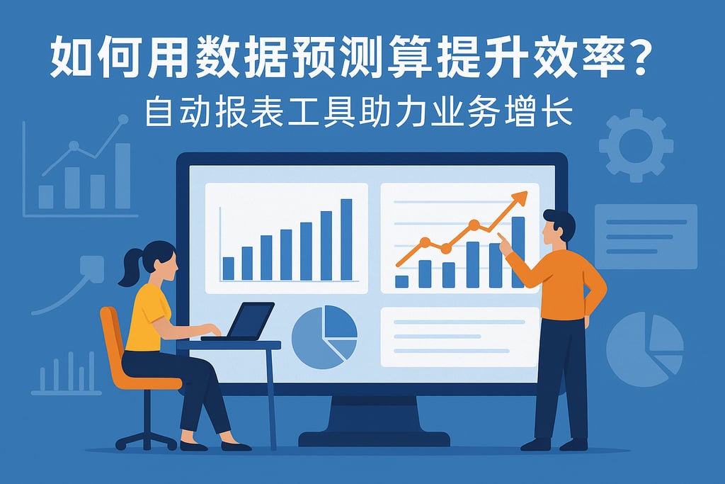 如何用数据预测软件提升效率？自动报表工具助力业务增长