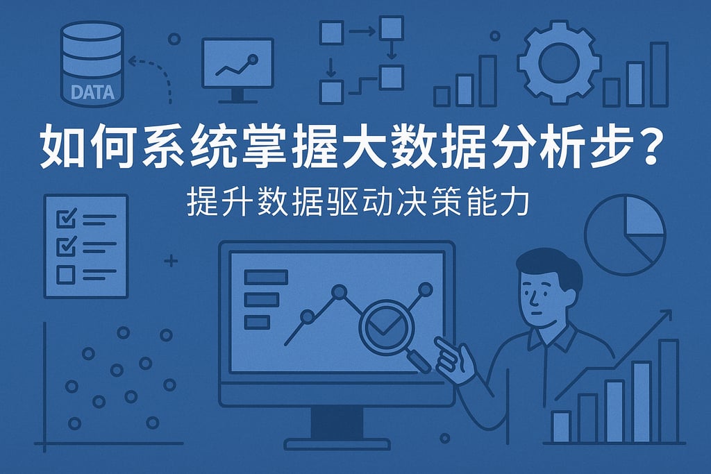 如何系统掌握大数据分析步骤？提升数据驱动决策能力