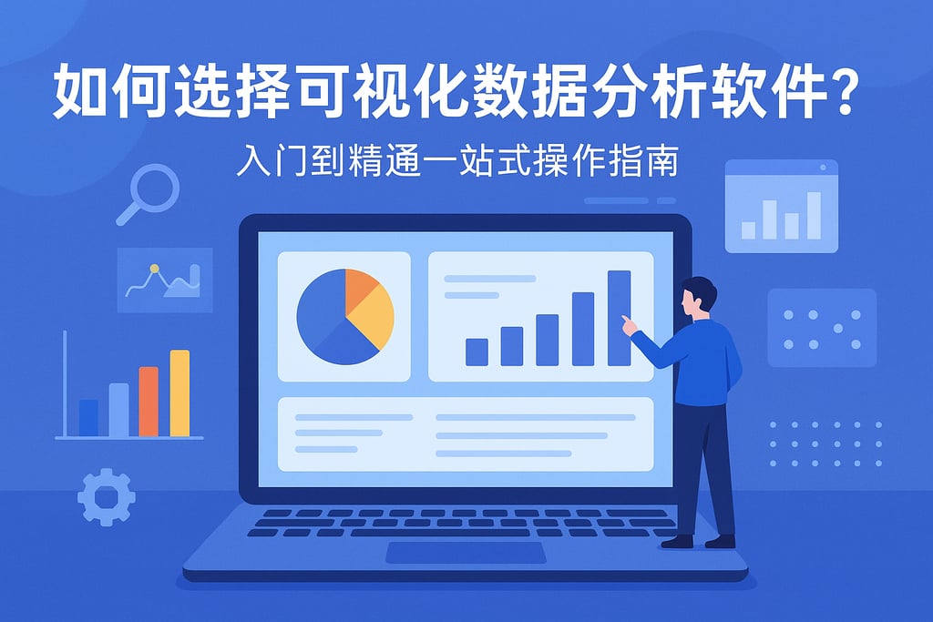 如何选择可视化数据分析软件？入门到精通一站式操作指南