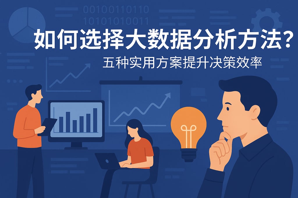 如何选择大数据分析方法？五种实用方案提升决策效率