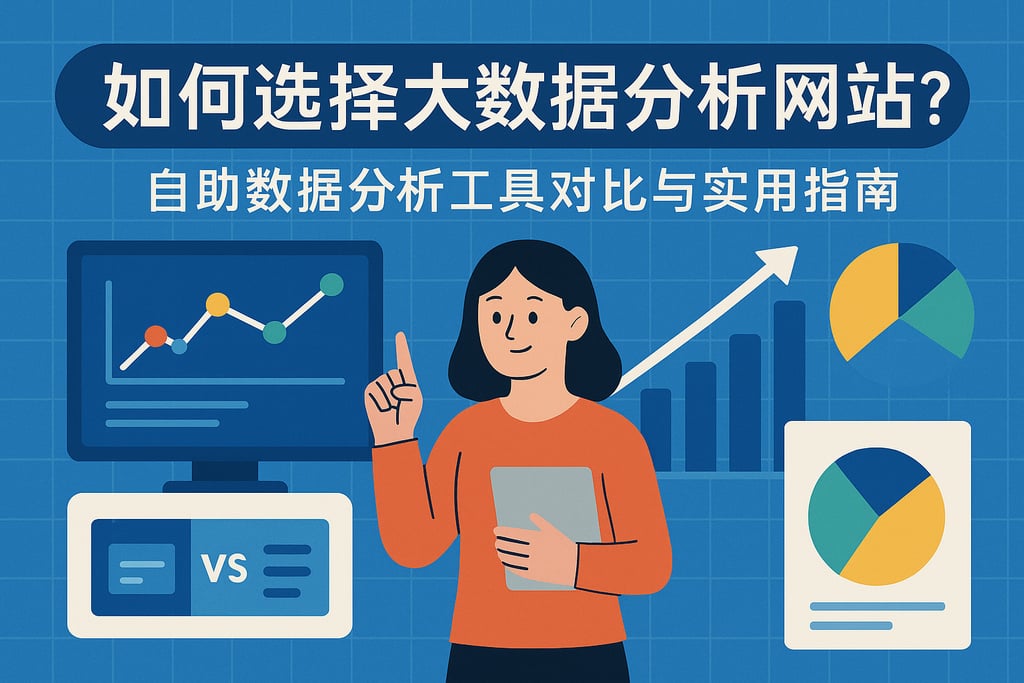 如何选择大数据分析网站？自助数据分析工具对比与实用指南