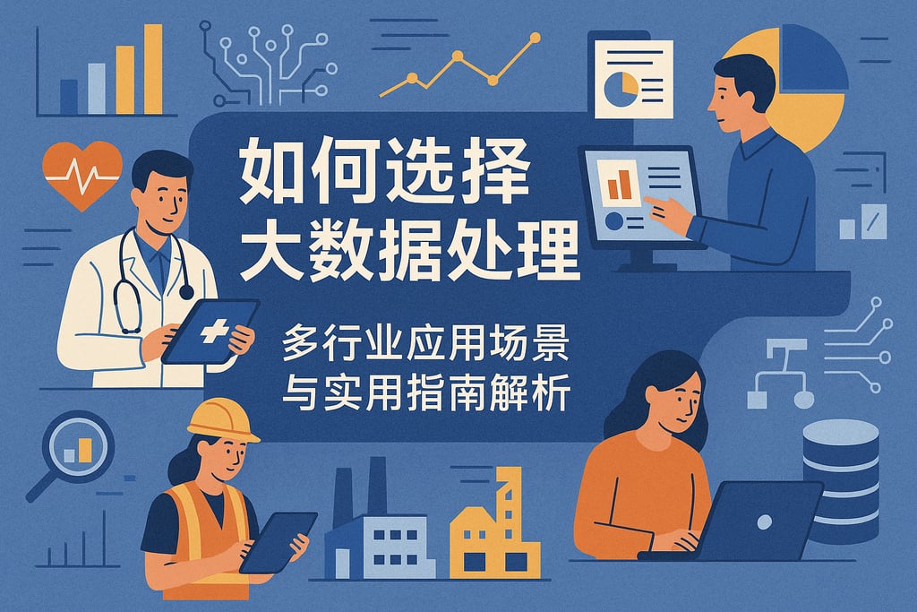 如何选择大数据处理软件？多行业应用场景与实用指南解析