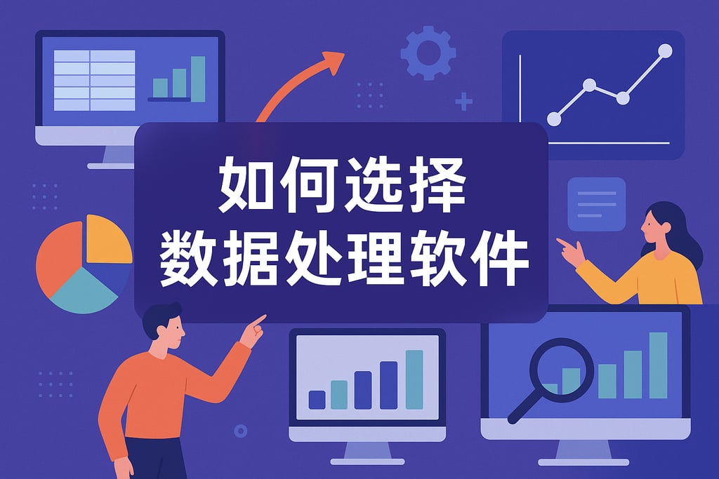 如何选择数据处理软件？精准满足各行业数据分析需求