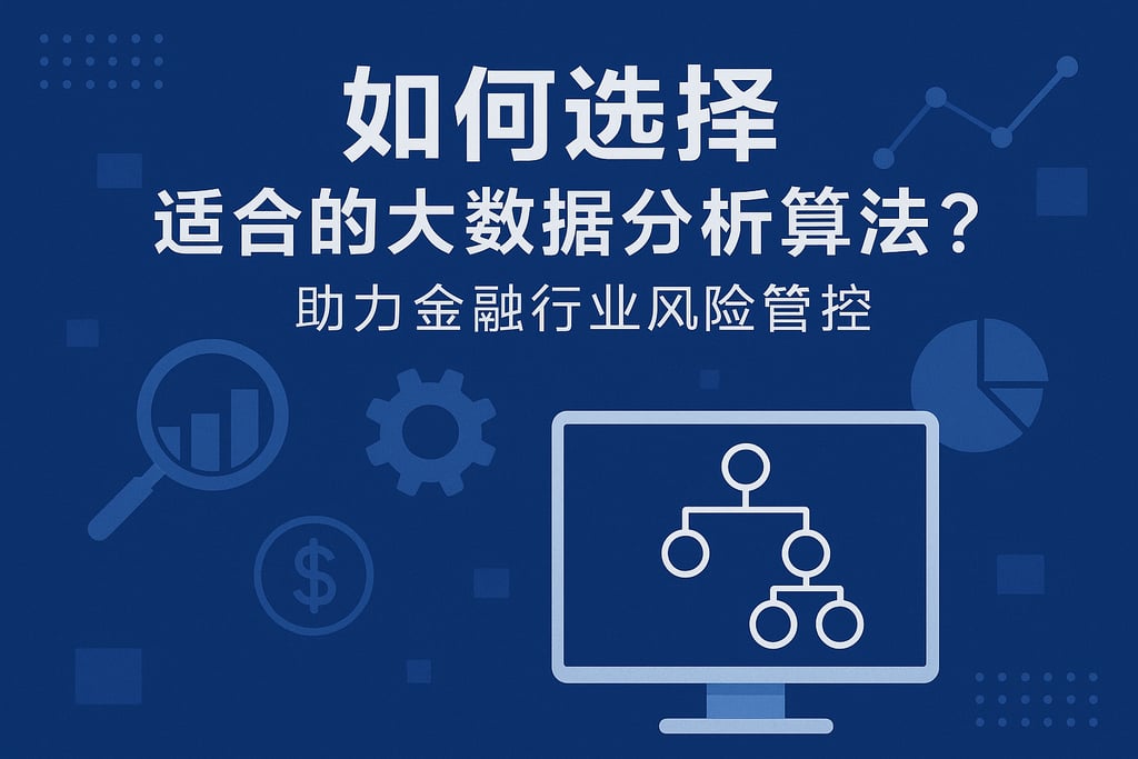 如何选择适合的大数据分析算法？助力金融行业风险管控