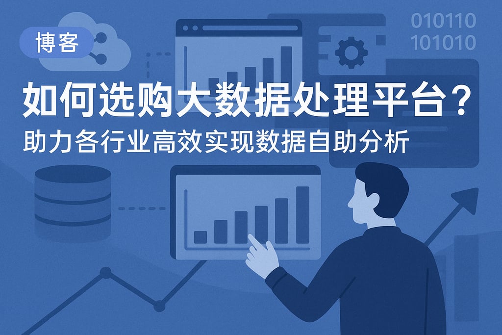 如何选购大数据处理平台？助力各行业高效实现数据自助分析