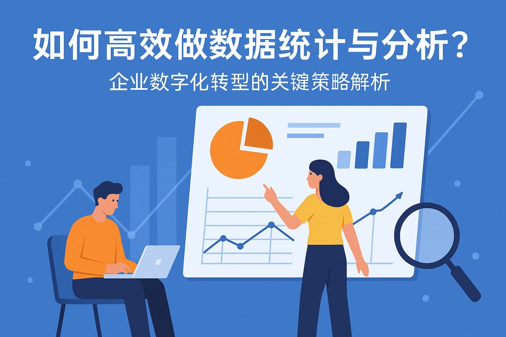 如何高效做数据统计与分析？企业数字化转型的关键策略解析