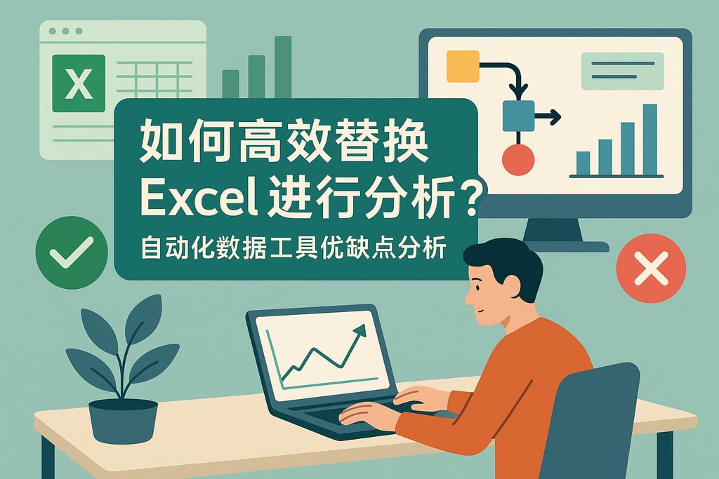 如何高效替换Excel进行分析？自动化数据工具优缺点分析