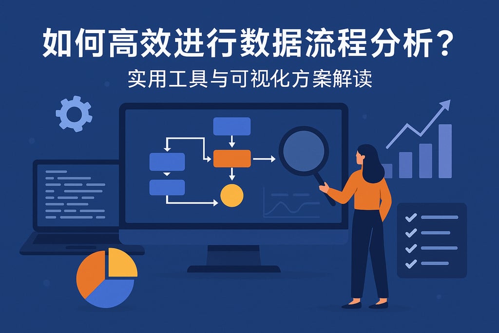 如何高效进行数据流程分析？实用工具与可视化方案解读