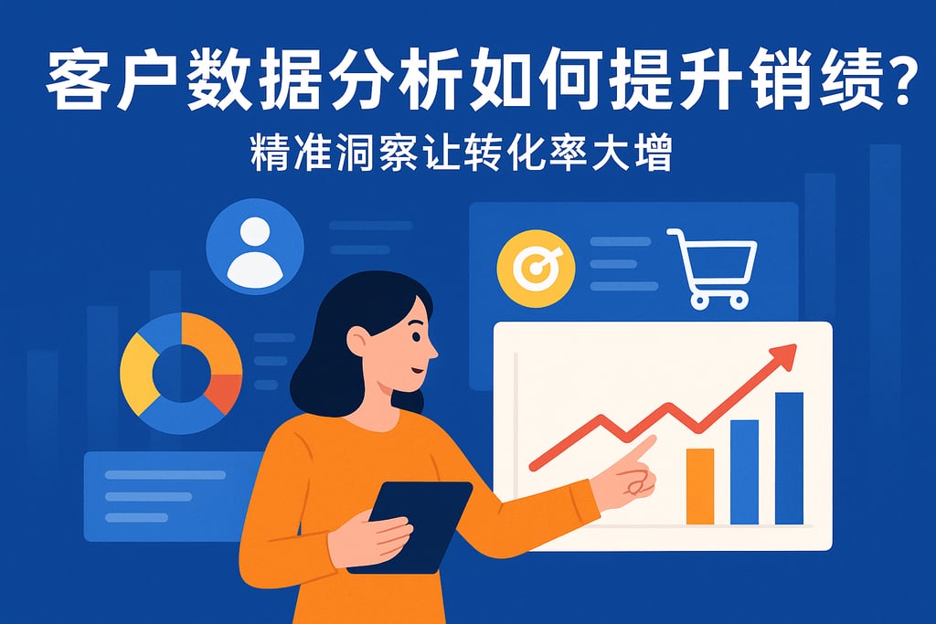 客户数据分析如何提升销售业绩？精准洞察让转化率大增