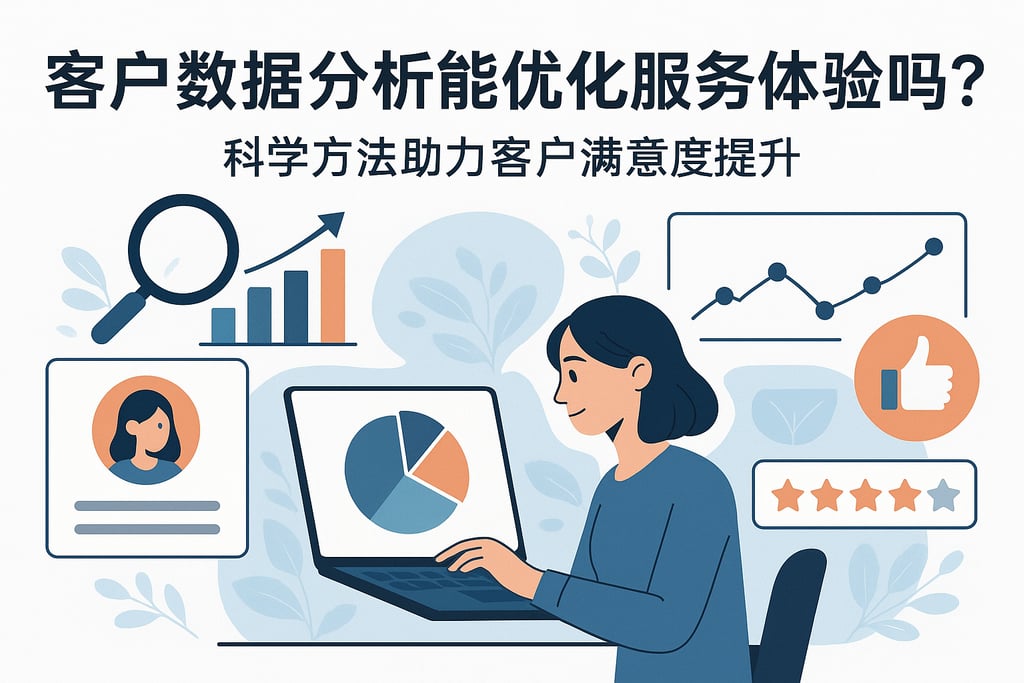 客户数据分析能优化服务体验吗？科学方法助力客户满意度提升