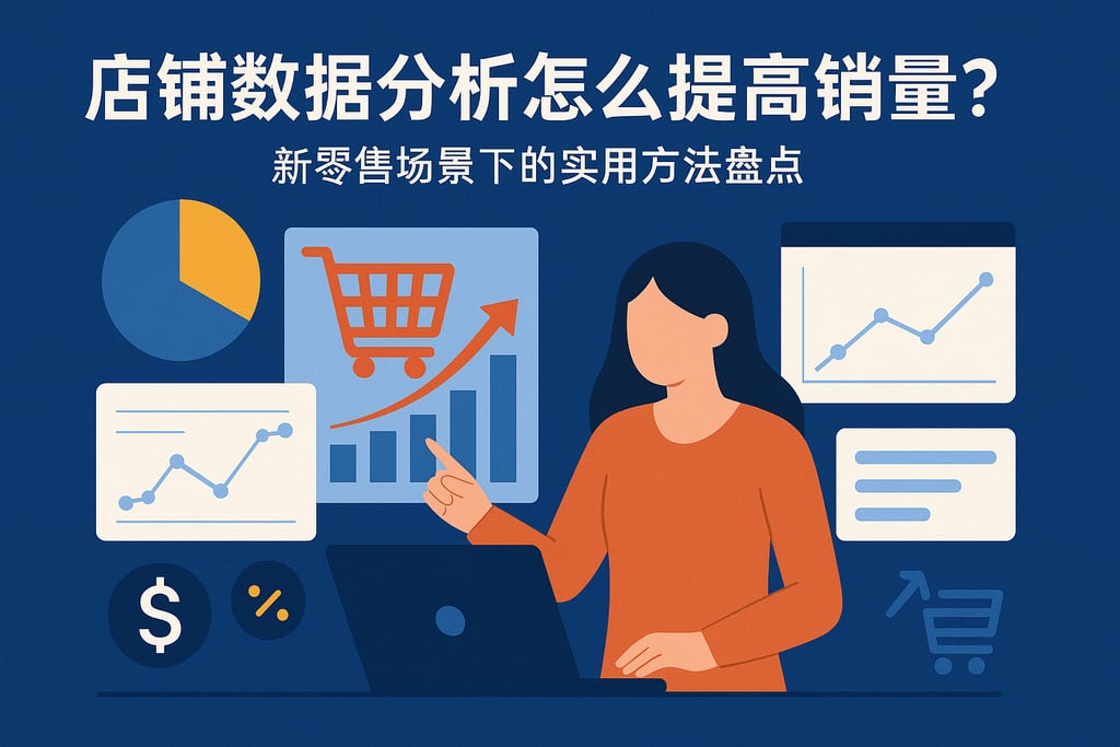 店铺数据分析怎么提高销量？新零售场景下的实用方法盘点