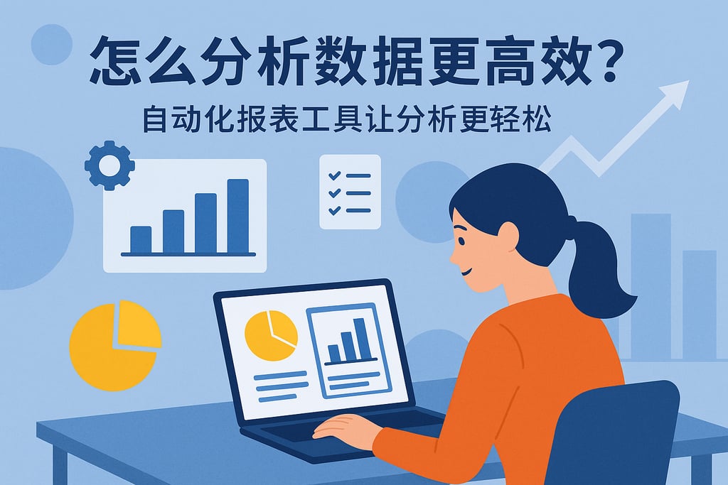 怎么分析数据更高效？自动化报表工具让分析更轻松
