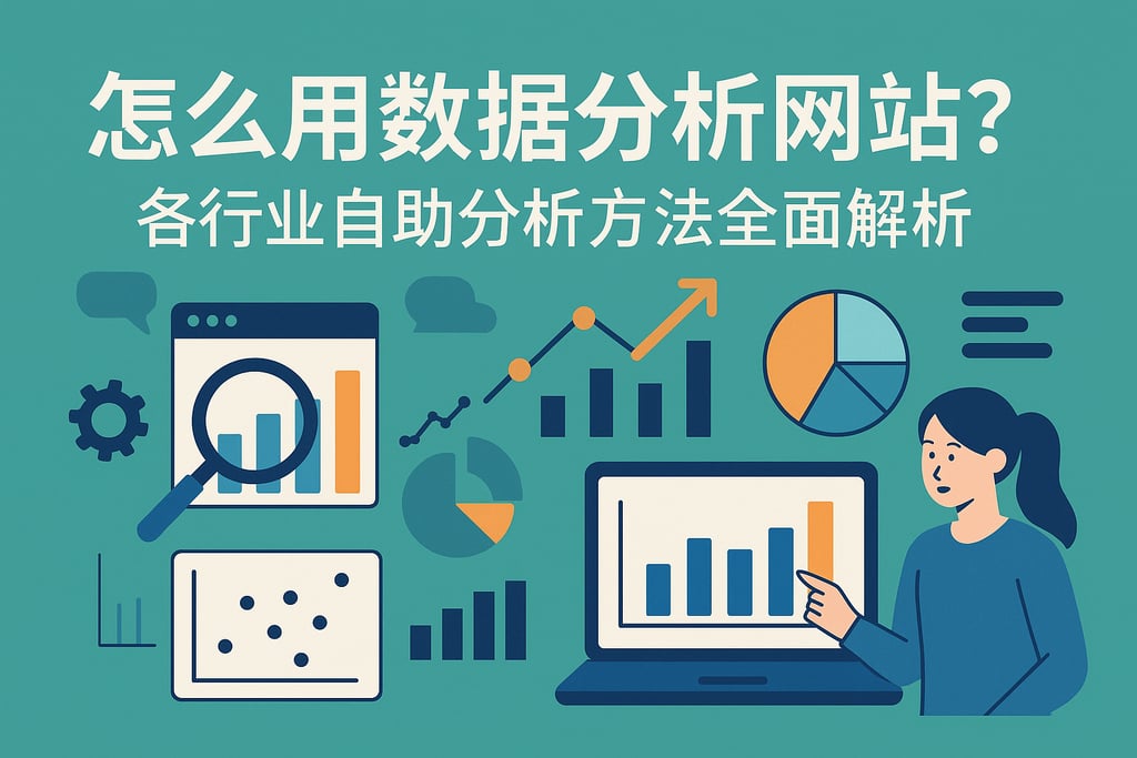 怎么用数据分析网站？各行业自助分析方法全面解析
