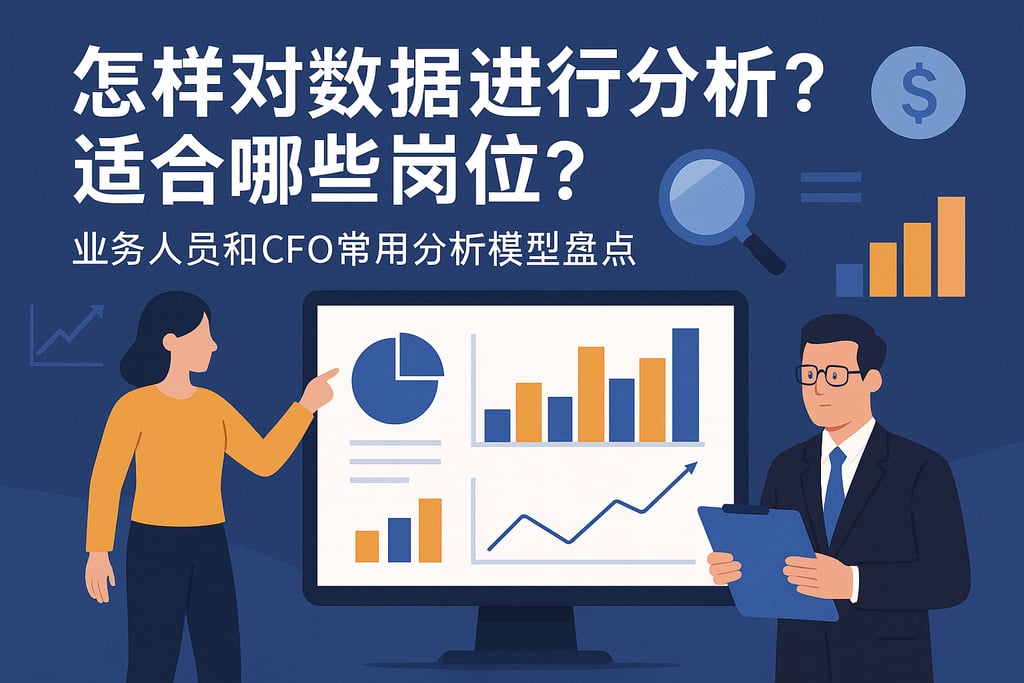 怎样对数据进行分析适合哪些岗位？业务人员和CFO常用分析模型盘点