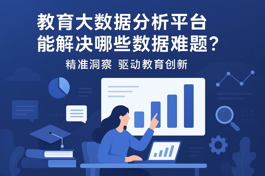 教育大数据分析平台能解决哪些数据难题？精准洞察驱动教育创新