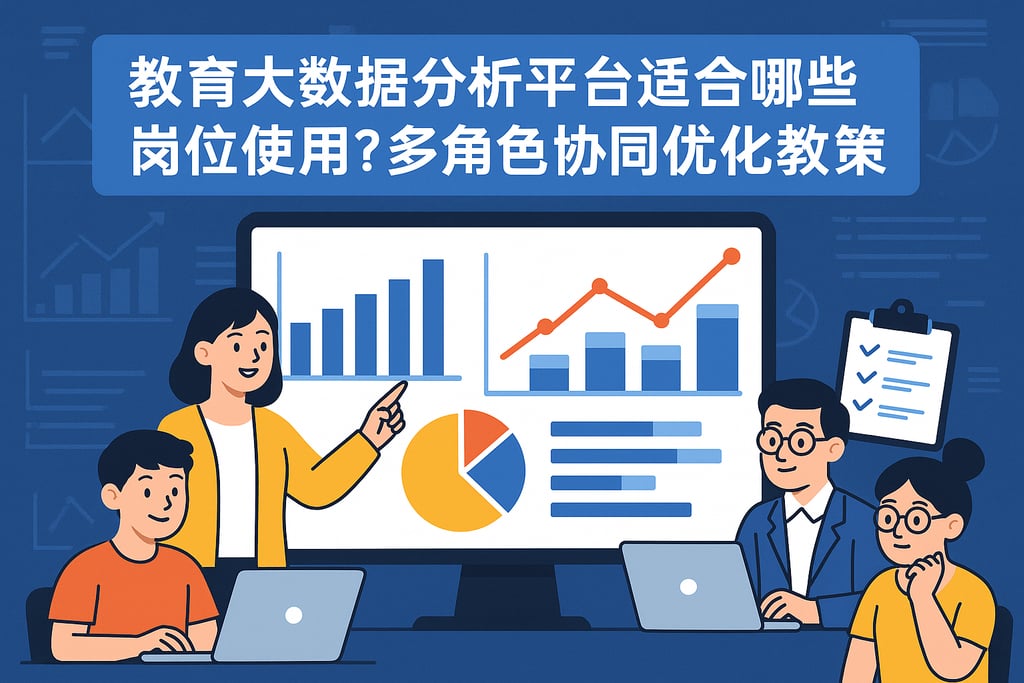 教育大数据分析平台适合哪些岗位使用？多角色协同优化教育决策