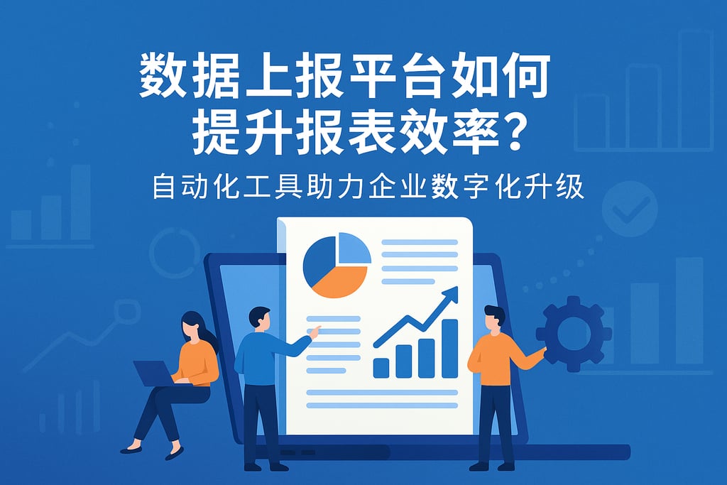 数据上报平台如何提升报表效率？自动化工具助力企业数字化升级