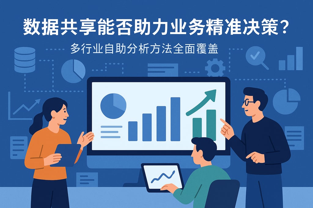 数据共享能否助力业务精准决策？多行业自助分析方法全面覆盖