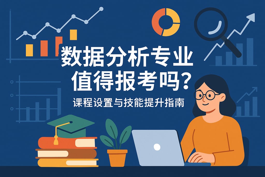 数据分析专业值得报考吗？课程设置与技能提升指南