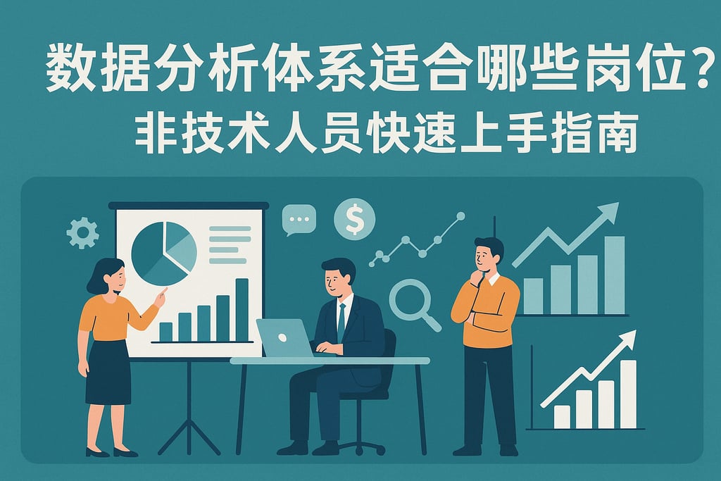 数据分析体系适合哪些岗位？非技术人员快速上手指南