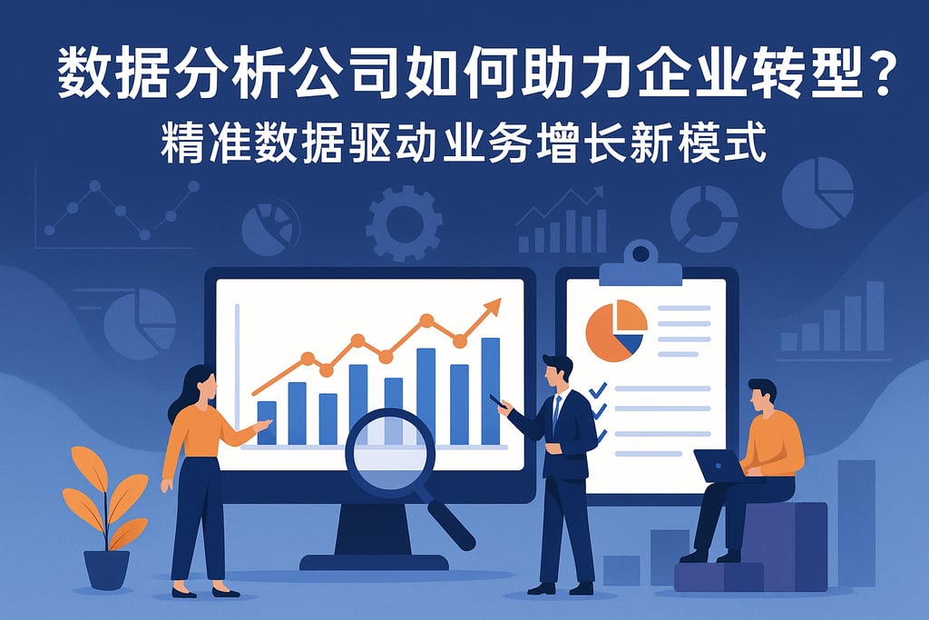 数据分析公司如何助力企业转型？精准数据驱动业务增长新模式