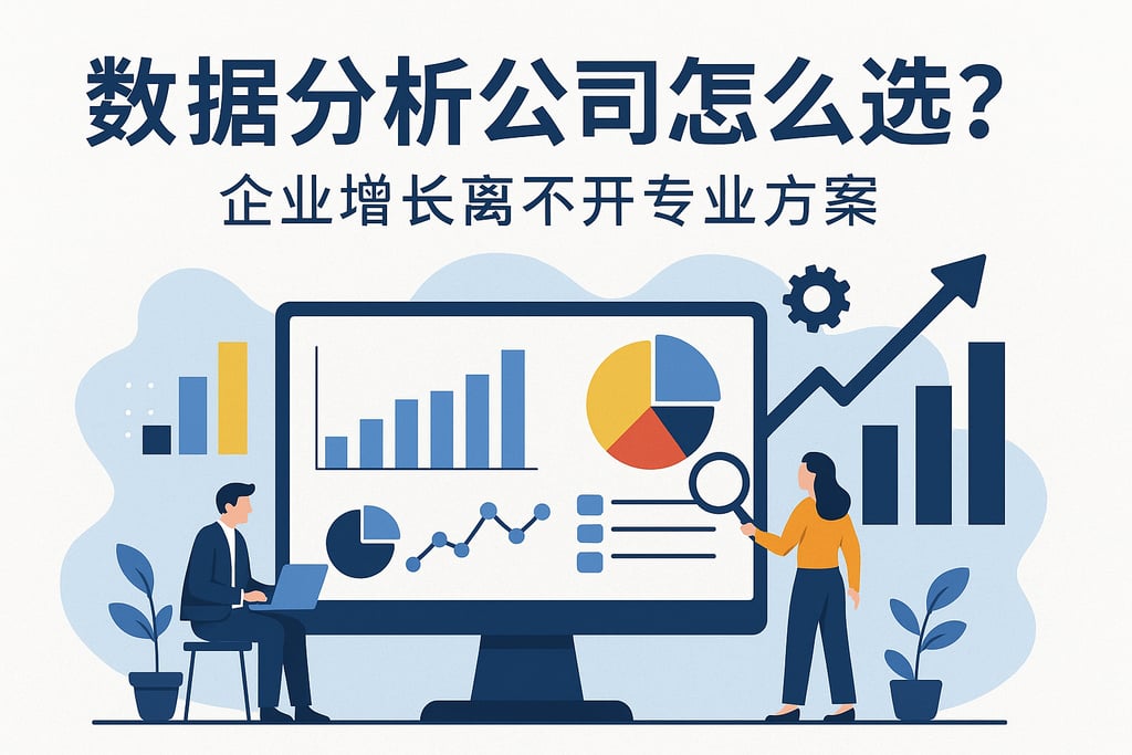 数据分析公司怎么选？企业增长离不开专业方案