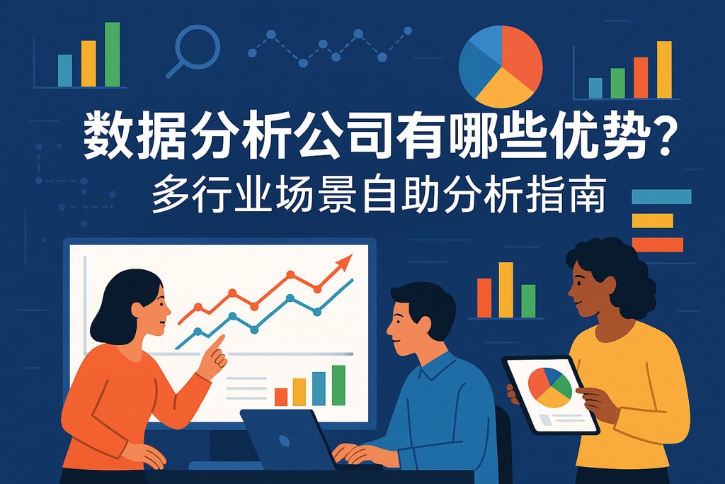数据分析公司有哪些优势？多行业场景自助分析指南