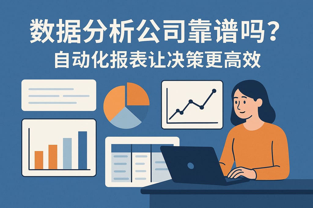 数据分析公司靠谱吗？自动化报表让决策更高效