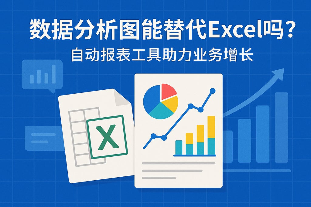 数据分析图能替代Excel吗？自动报表工具助力业务增长