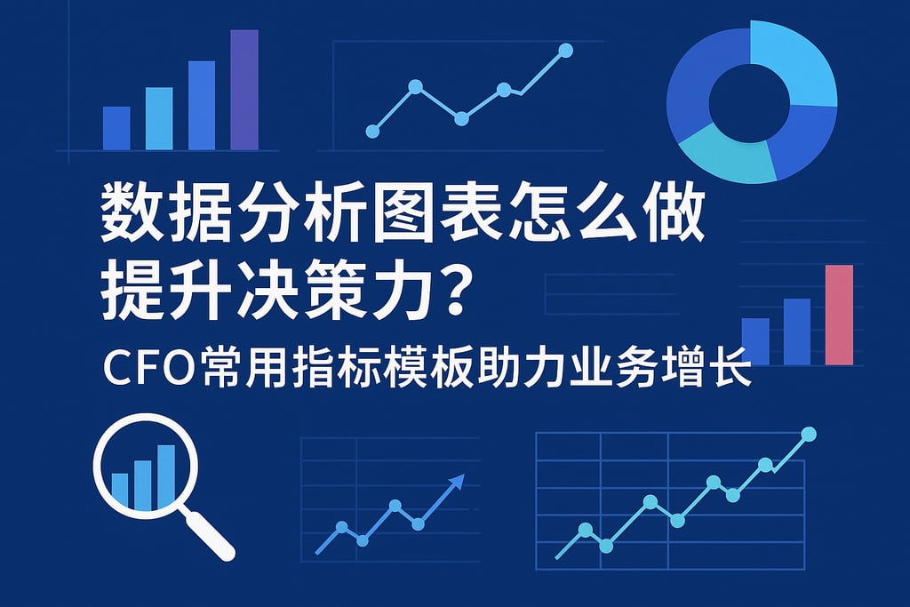 数据分析图表怎么做提升决策力？CFO常用指标模板助力业务增长