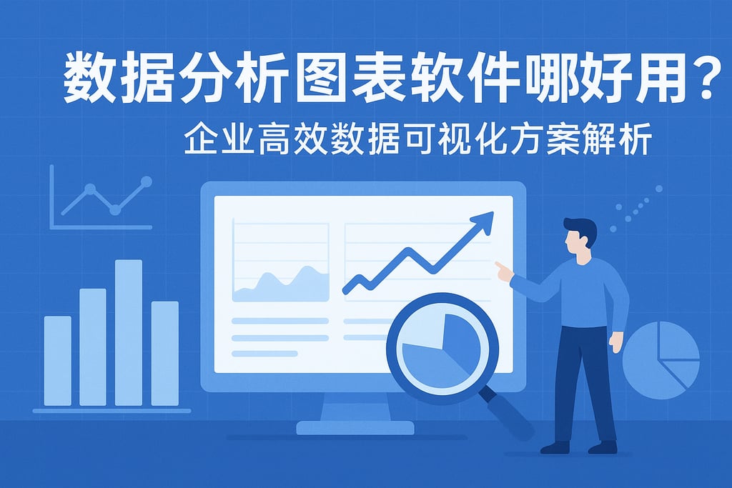 数据分析图表软件哪个好用？企业高效数据可视化方案解析