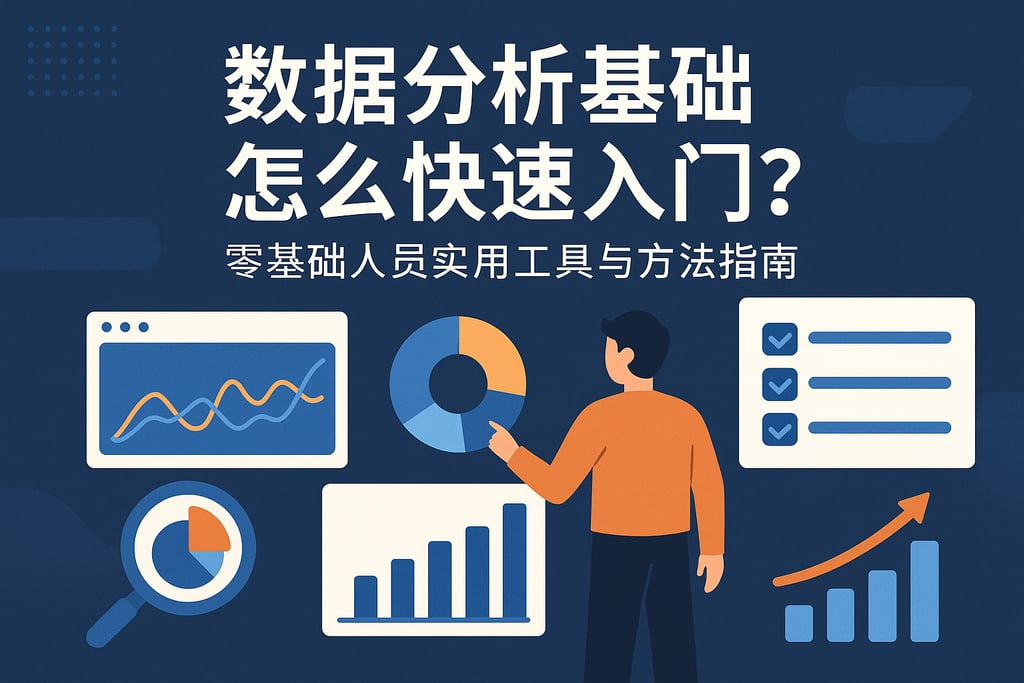 数据分析基础怎么快速入门？零基础人员实用工具与方法指南