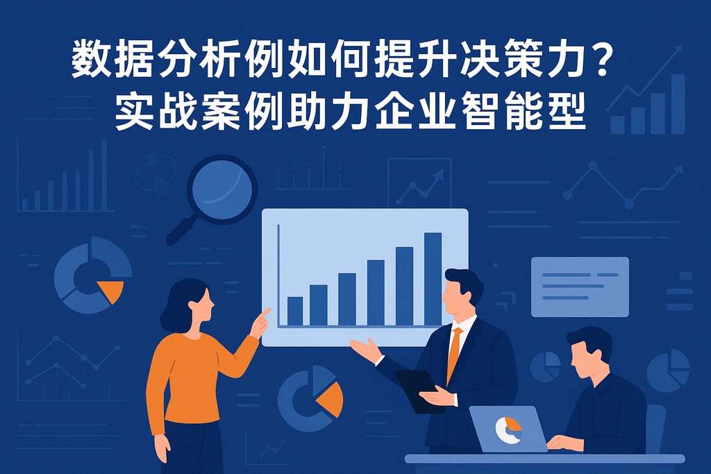 数据分析实例如何提升决策力？实战案例助力企业智能转型