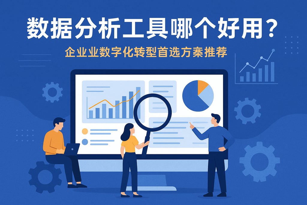 数据分析工具哪个好用？企业数字化转型首选方案推荐