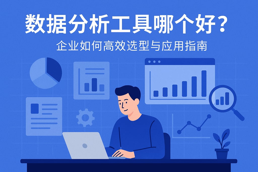 数据分析工具哪个好？企业如何高效选型与应用指南